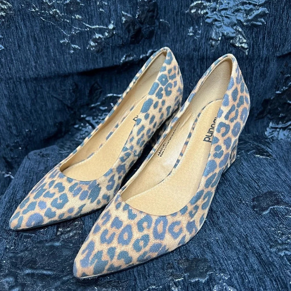 Abound Aubry Block Heel Pump in Leopard Cheetah NWOT Size 6.5 - Picture 2 of 7